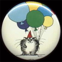 Cat in Party Hat