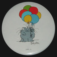 Cat with Balloons