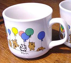 Bears with Balloons mini