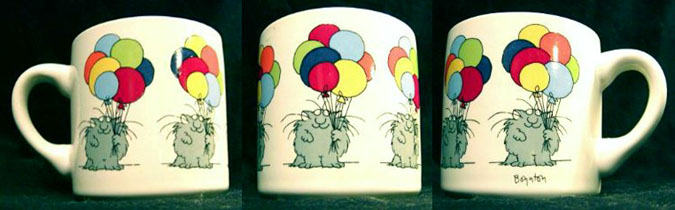 Cats with Balloons Old