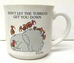 6 Turkeys
