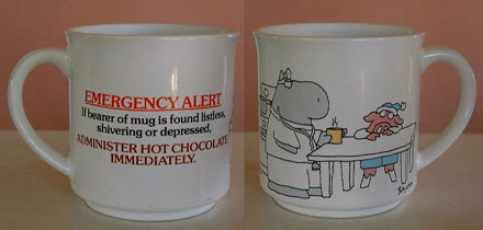 Emergency Alert Hot Chocolate