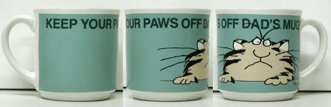 Paws Off Dads Mug
